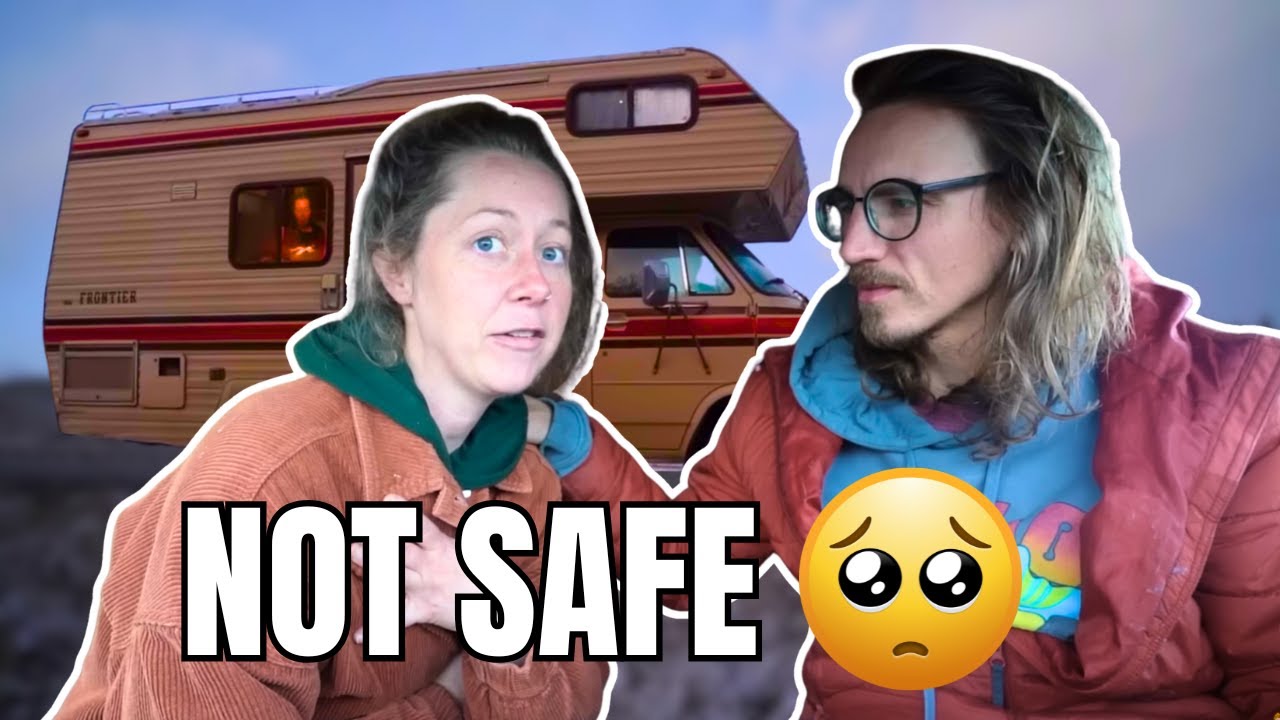 Aussie Reacts to Philly & Keely Our scariest day of vanlife in America