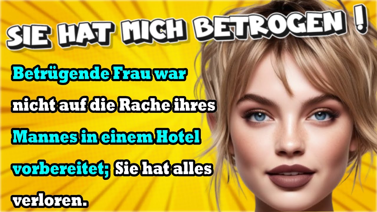 BETRÜGENDE FRAU WAR NICHT AUF DIE RACHE IHRES MANNES IN EINEM HOTEL VORBEREITET;  SIE HAT ALLES...