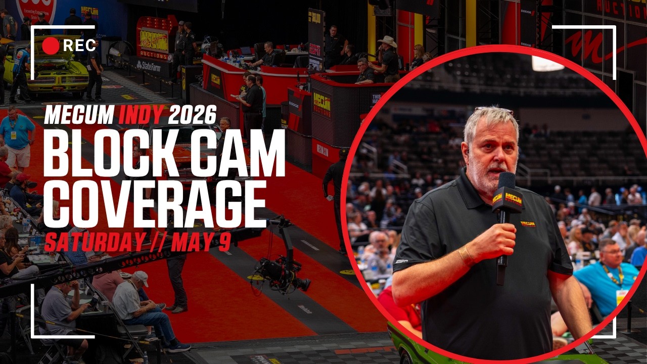 Mecum Indy Live Block Cam // Saturday, May 9th, 2026
