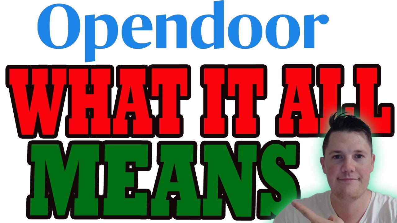 What DOES it All Mean for Opendoor 🔥 NEW Opendoor Warrants │ Time to BUY the Opendoor Dip ?!