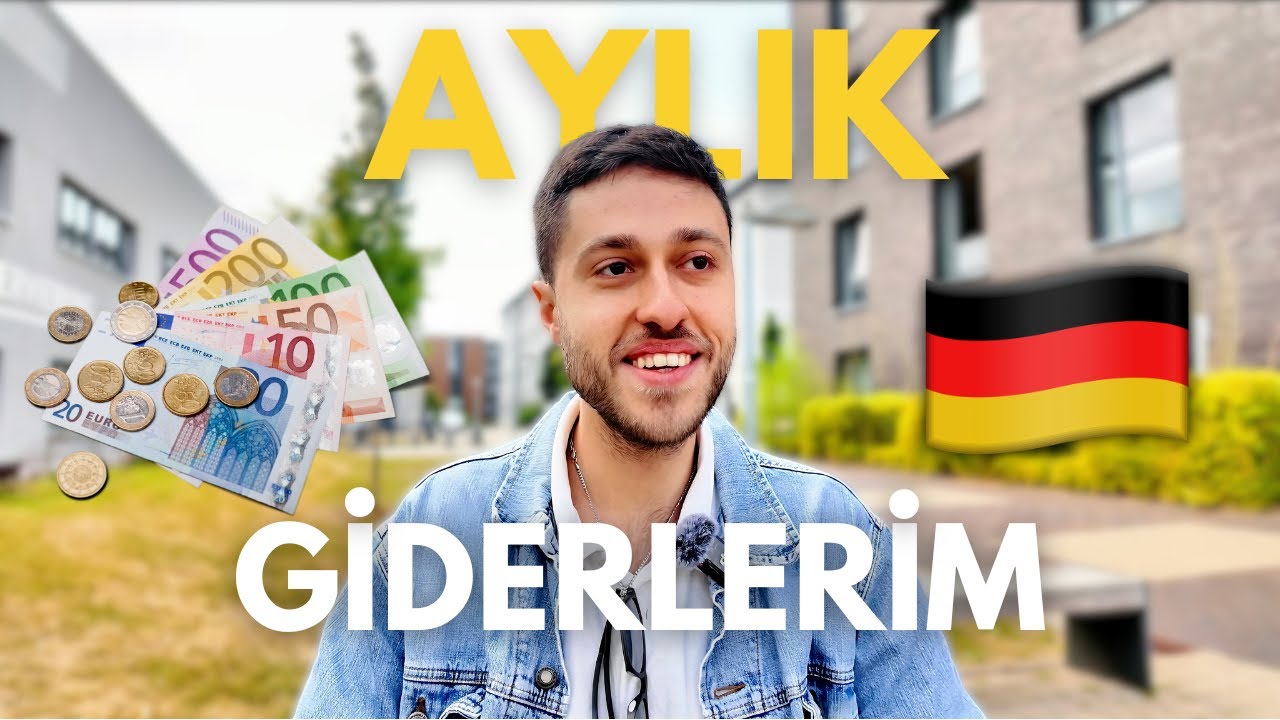 ALMANYA’DA AYLIK GİDERLER | Öğrenci Olarak Kira, Faturalar, Sigorta, Market ve Diğer Tüm Masraflar