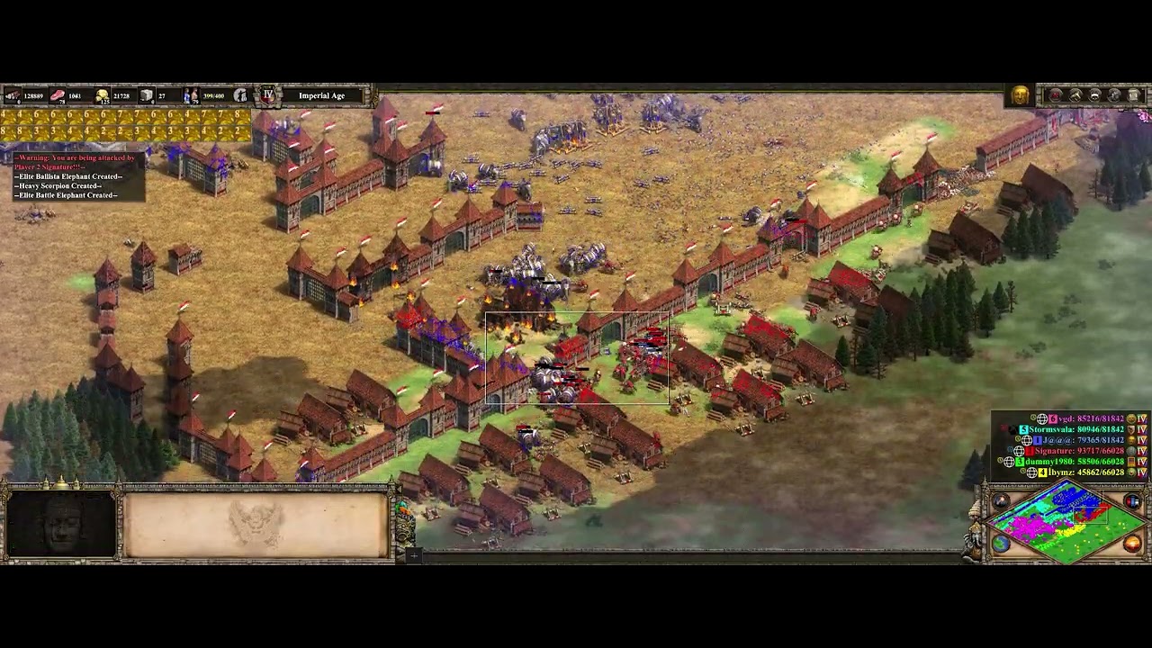 Age of Empires 2 & DM MICHI ( 20 min treaty )