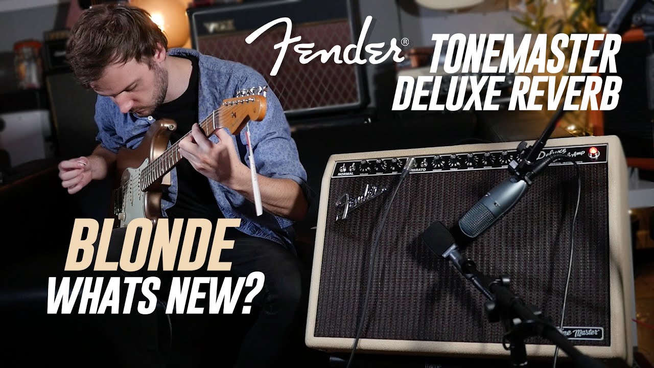 NEW Fender Tonemaster Deluxe Reverb in Blonde  | Whats different?!