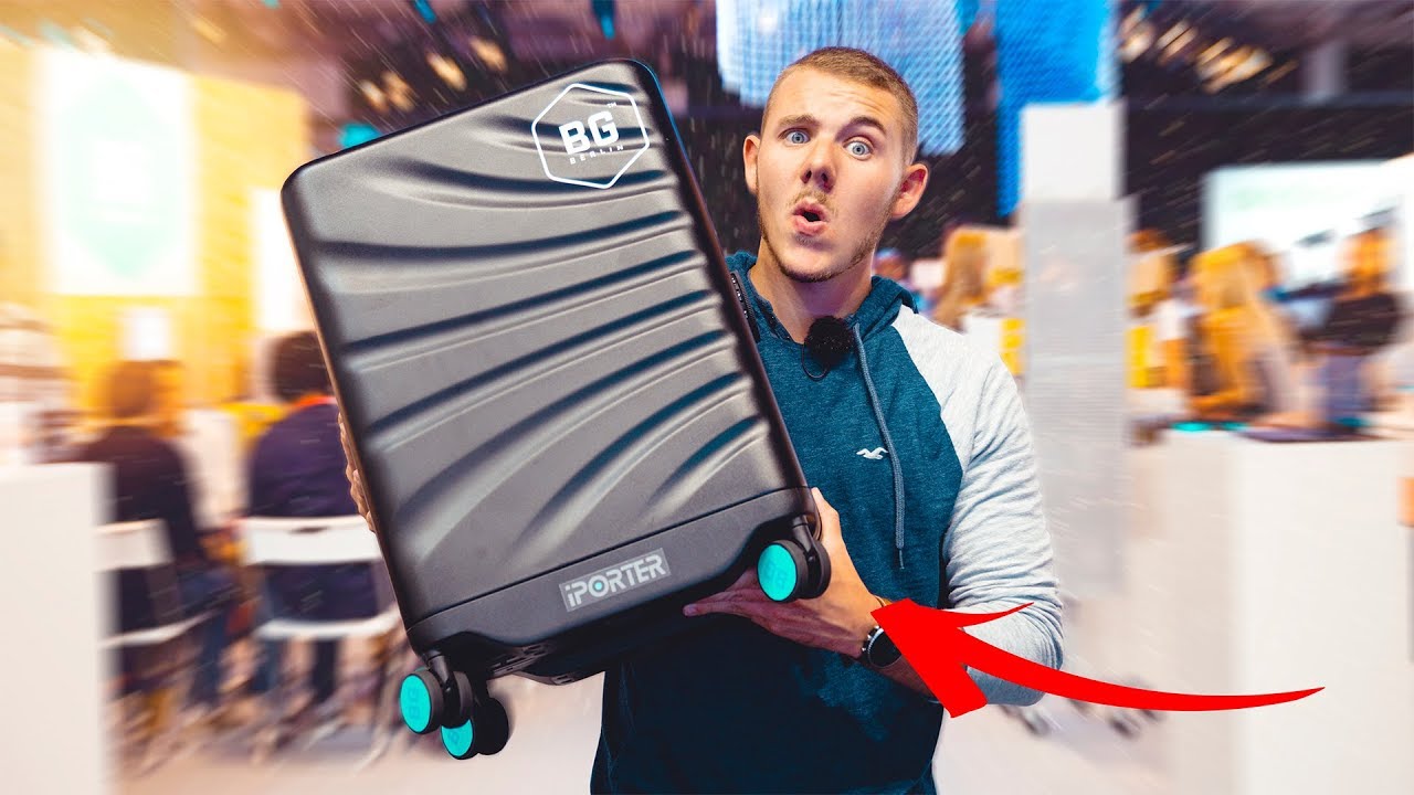 Cette VALISE INTELLIGENTE se Pilote toute seule ! (Top 5 Objets Insolites)