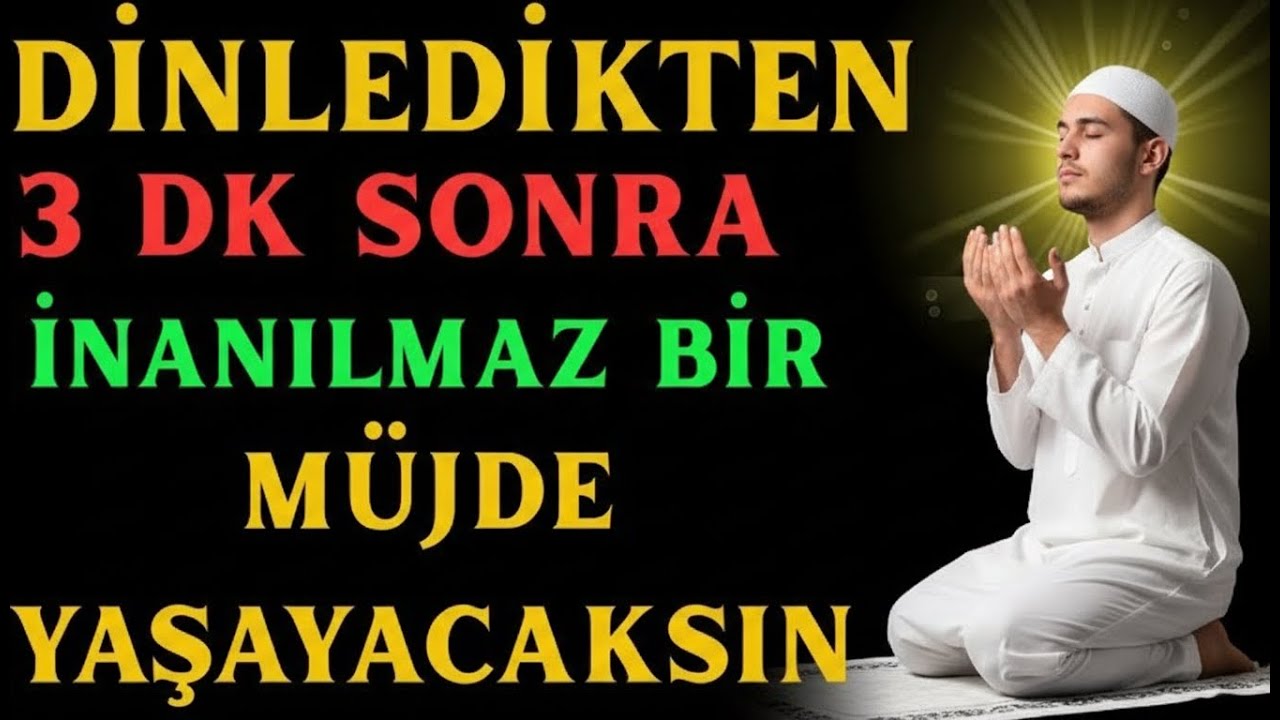 Bu Salavatı Dinledikten 3 DK Sonra Hayatınızı Değiştirecek Bir Müjdeye Hazır Olun!