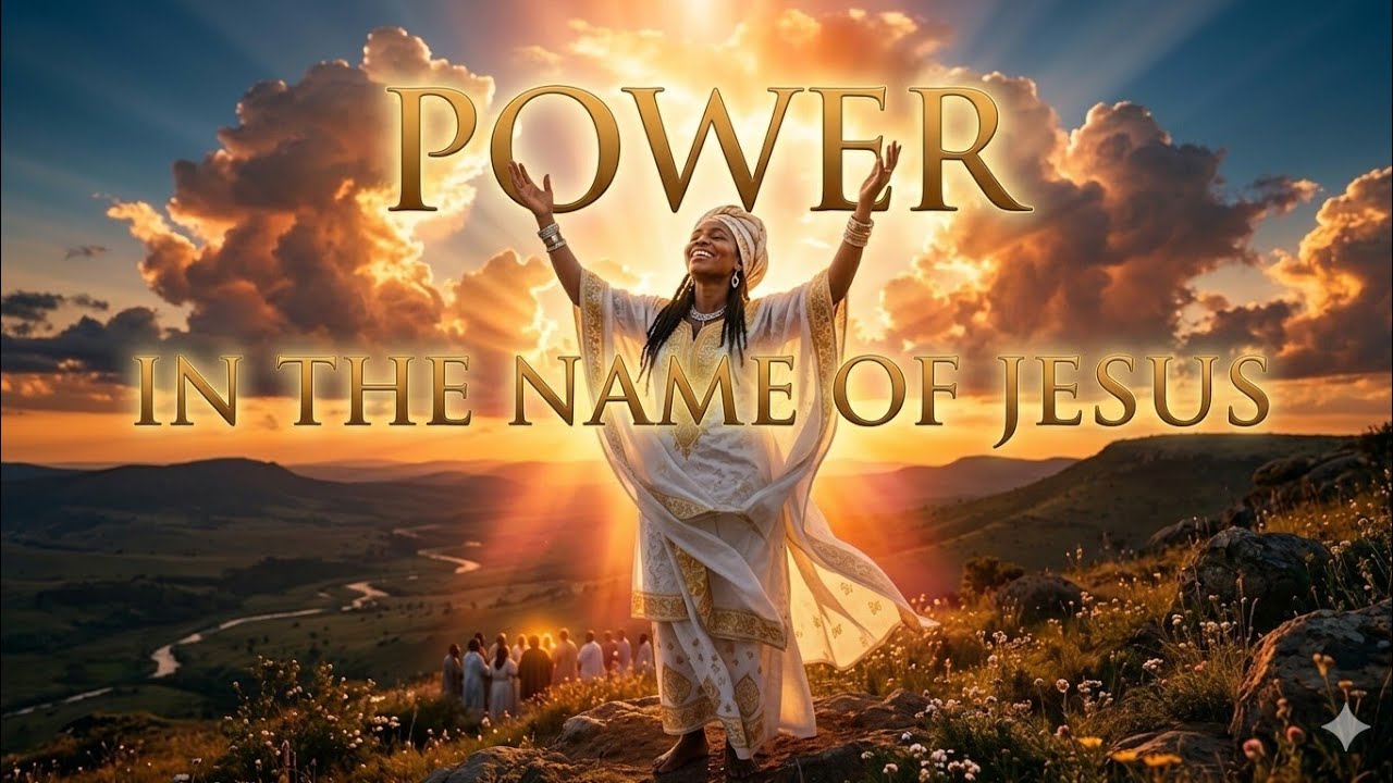 Power in the Name of Jesus”Glory Fire 🔥 | Powerful Afro Gospel Praise to Jesus. ❤️✝️❤️