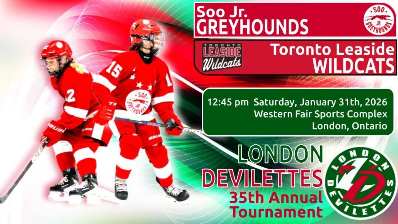 Soo Jr Greyhounds vs Leaside Wildcats - 31/01/2026