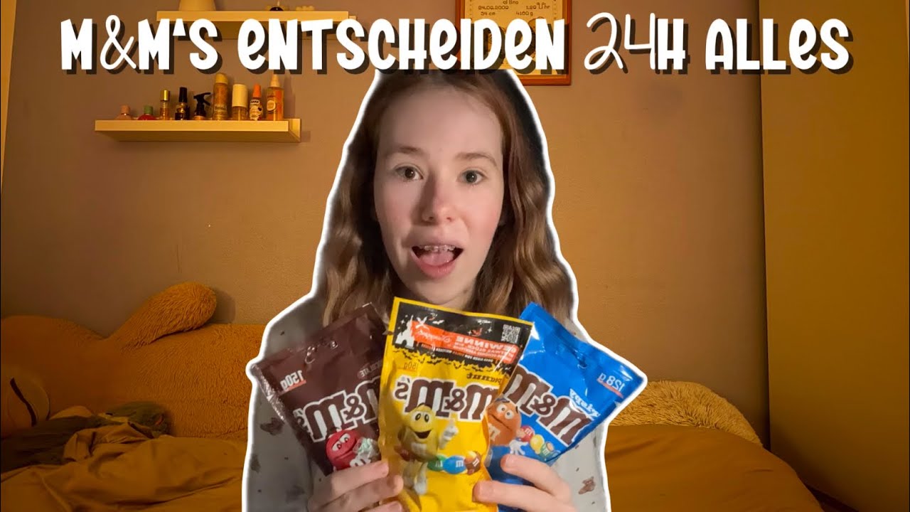 M&M‘s bestimmen 24H mein LEBEN 🍫| sieht aus wie Werbung isses aber nich ich schwöre - neonina