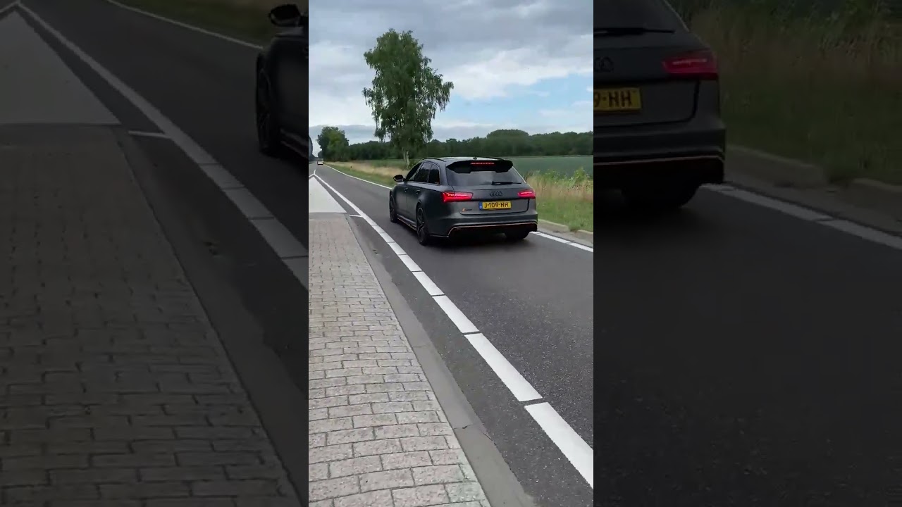 Audi RS6 C7 Acceleration Sound | Full Exhaust Setup!