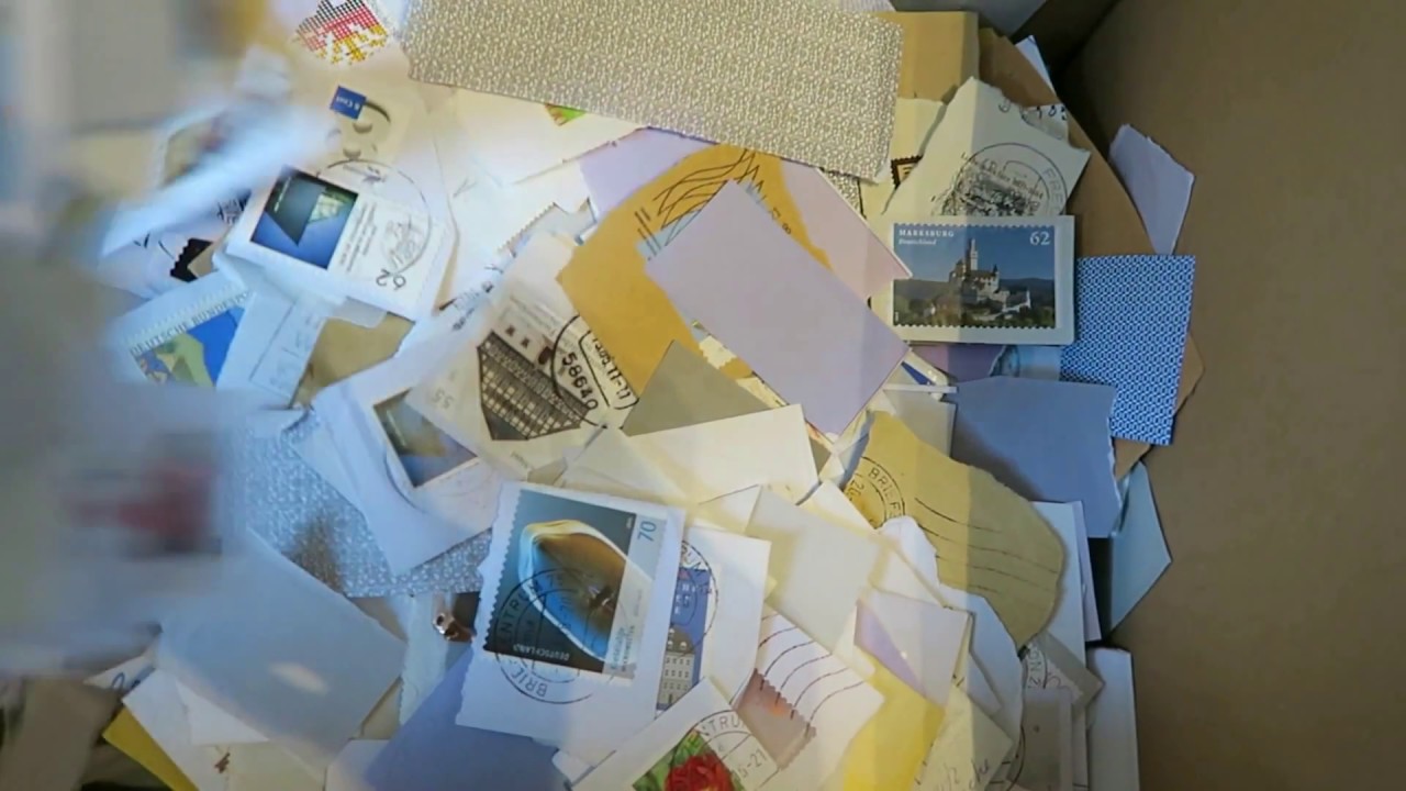 CHEAP?? Billige Deutsche Kiloware Germany Timbres poststamps kilo 5 euro