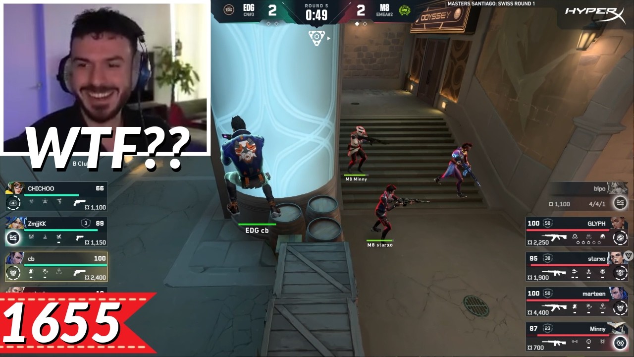 This Yoru Clone at Masters Is Pure Madness | Most Watched VALORANT Clips Today V1655