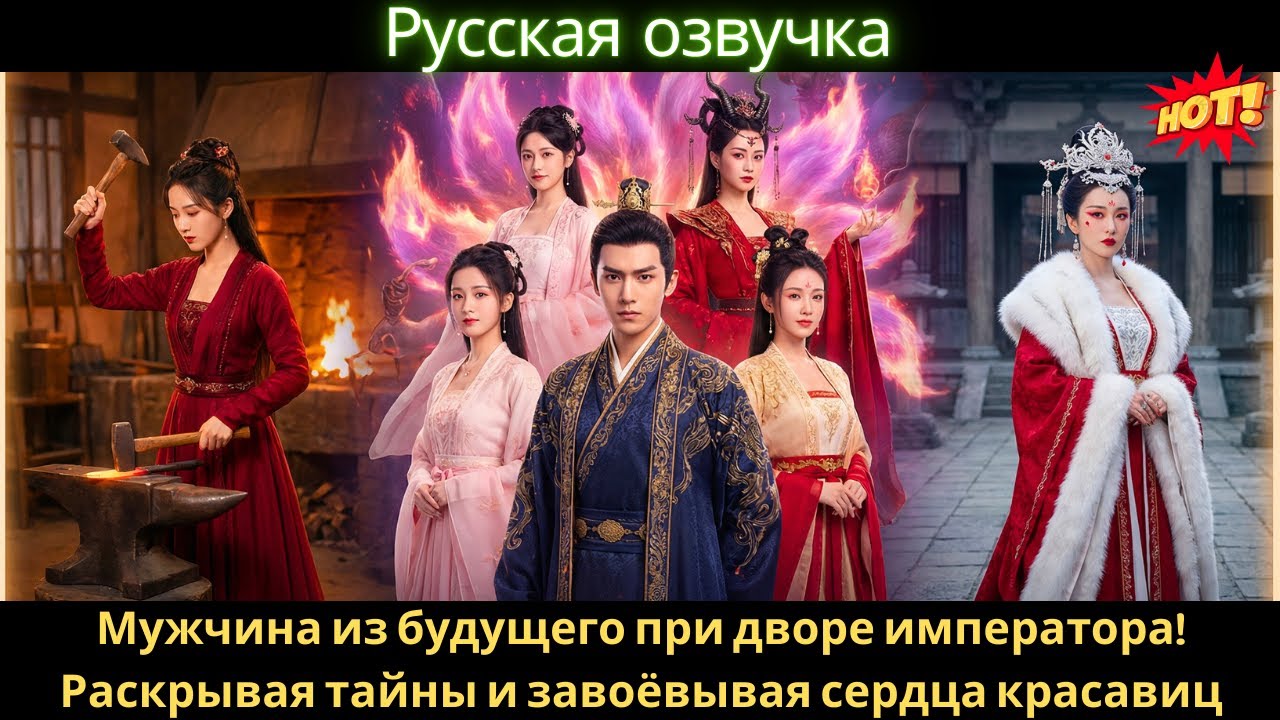 Мужчина из будущего при дворе императора! Раскрывая тайны и завоёвывая сердца красавиц #дорама