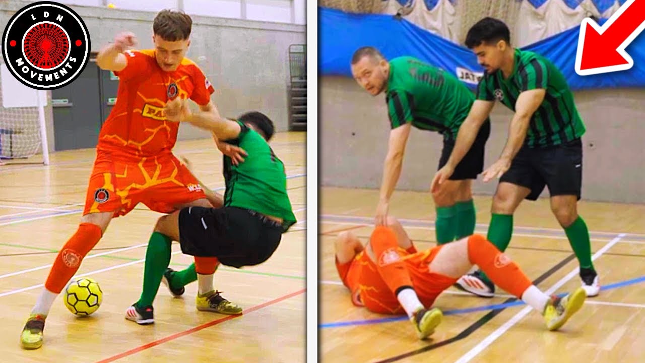 I Played in a PRO FUTSAL MATCH & I Got PUNCHED In The Face...