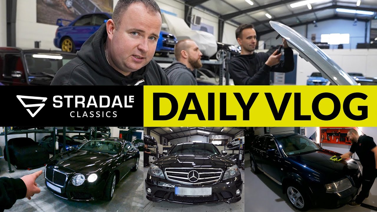 Wąski prowadzi BMW M6, wydajemy Bentleya i słuchamy dźwięku C63 AMG | Stradale Daily Vlog