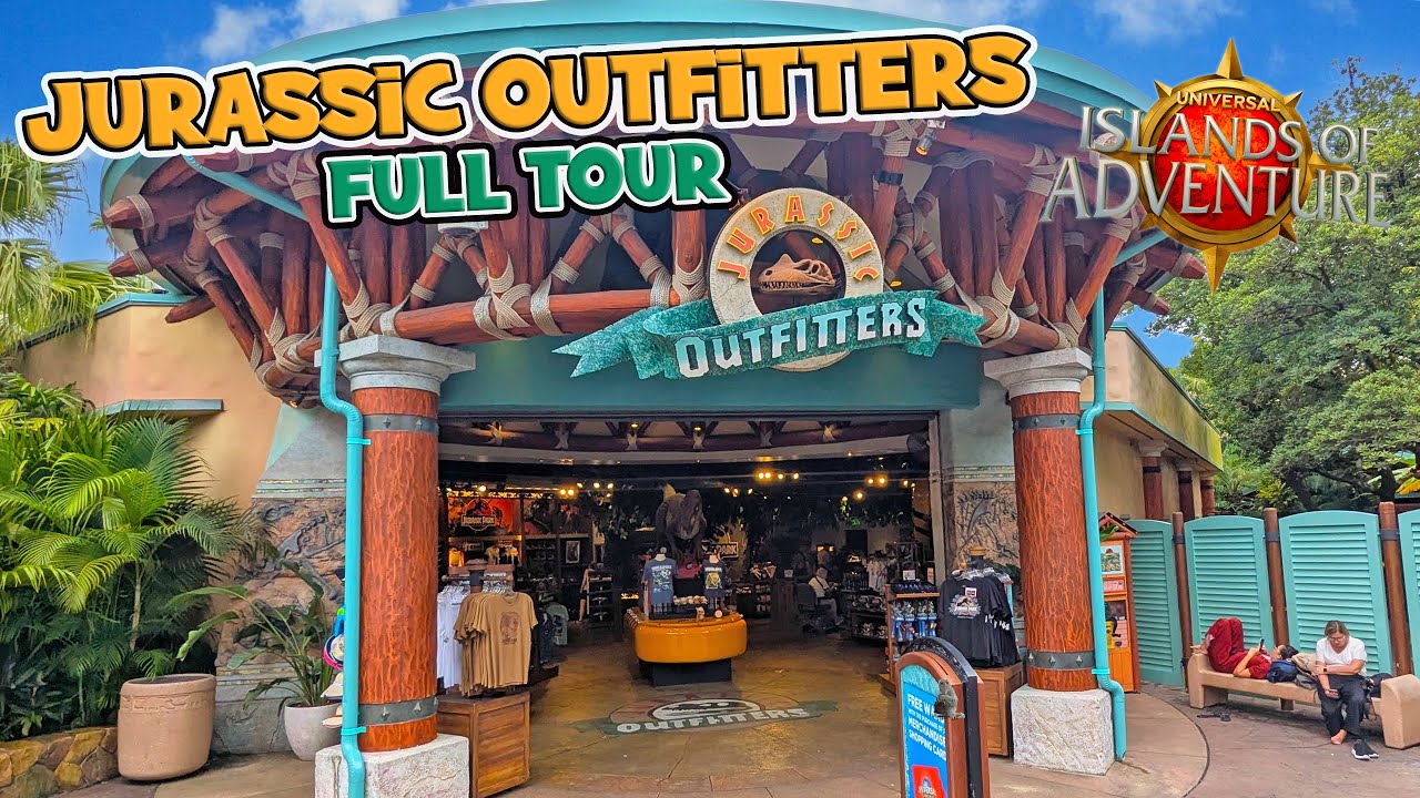 Jurassic Outfitters Store Full Tour in Jurassic Park at Islands of Adventure (Sep 2025) [4K]