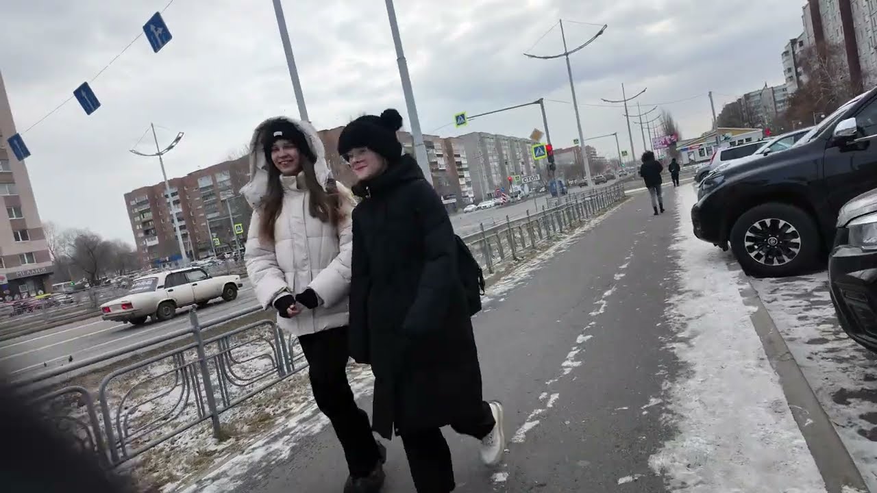 Walking in Abakan, Russia — Capital of Khakassia in November [4K]