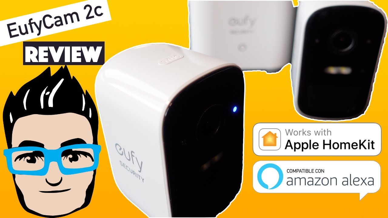 EufyCam 2c Review en Español; Cámara de seguridad con HomeKit y Alexa 👮‍♂️ [ESPAÑOL] ✅