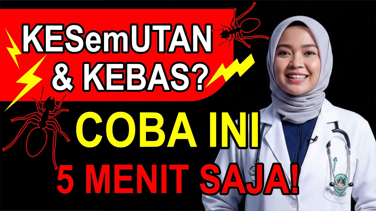 Senam 5 Menit Mengurangi Kebas & Kesemutan Lansia  Hari 1  Gerakan Dasar & Aman #kesehatanlansia