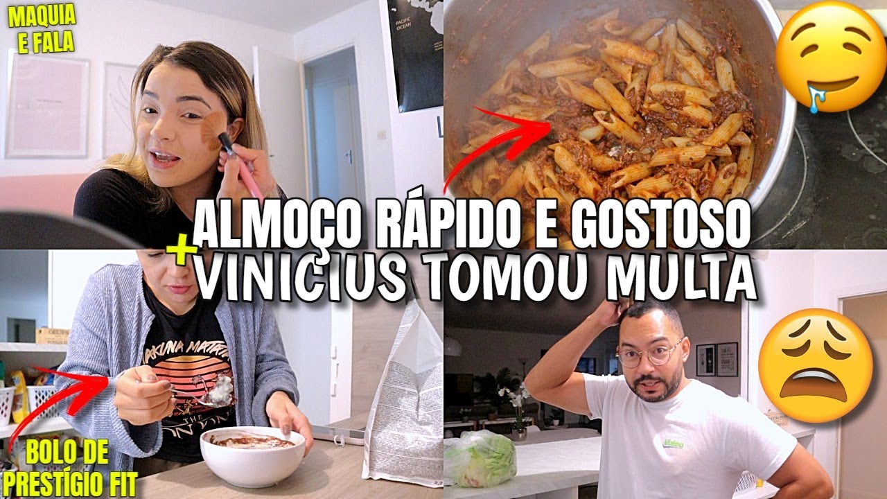 VINICIUS TOMOU MULTA, A FRANÇA TÁ UM CAOS, FIZ BOLO DE PRESTÍGIO FIT e muito mais ♥ - Bruna Paula