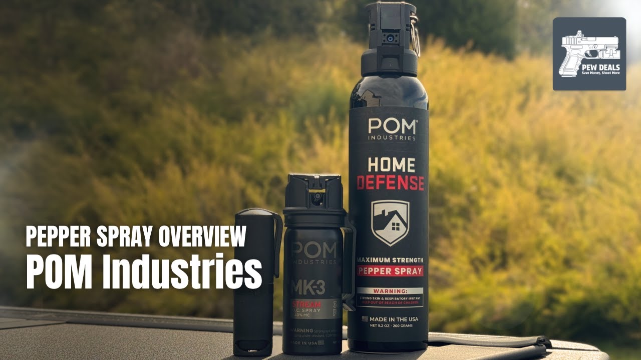 Przegląd i por&oacute;wnanie gazu pieprzowego POM Industries. POM Original, MK3 i do obrony domu. Idealn...
