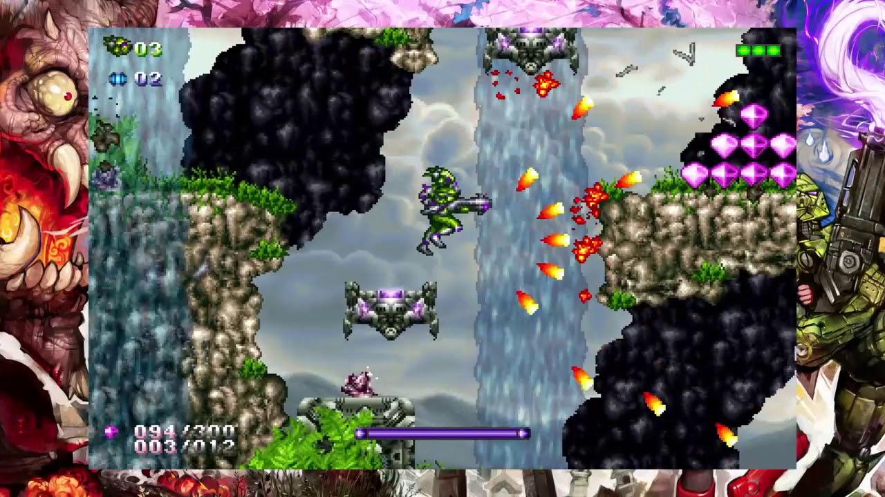 gunlord X - stage 1, ps4