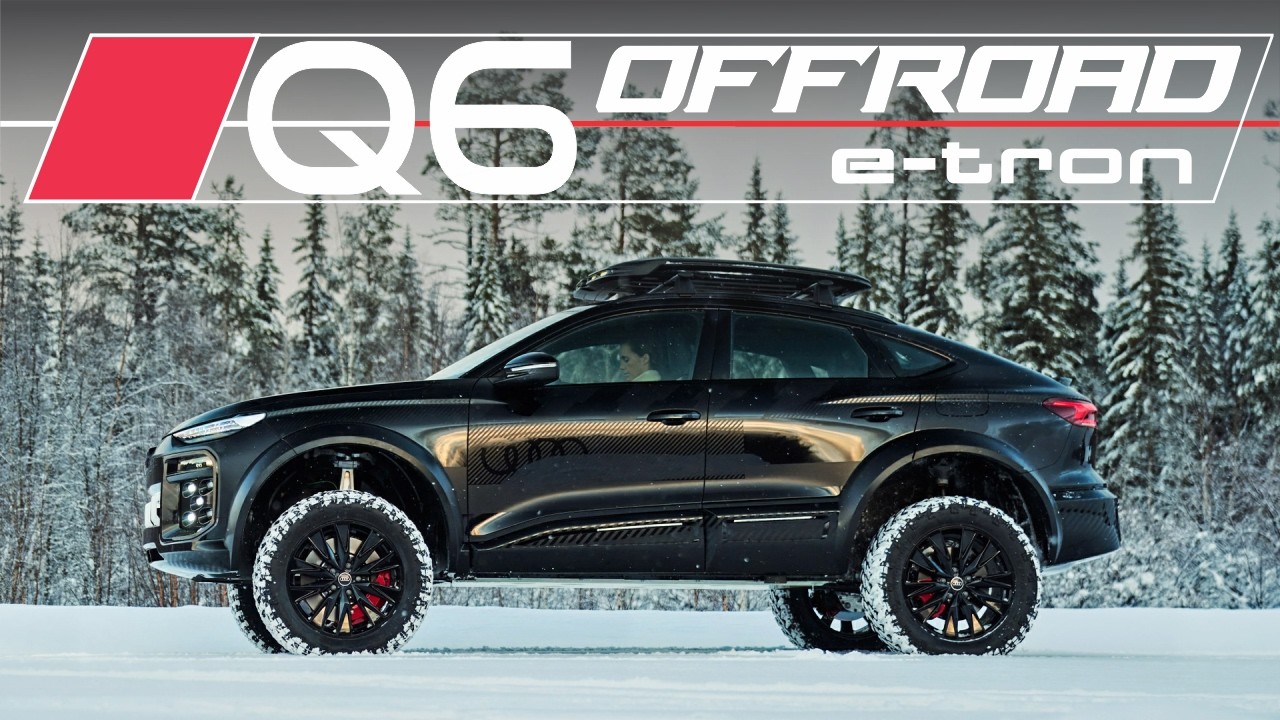 Audi Q6 e-tron Off-Road Concept Gains Portal Axles