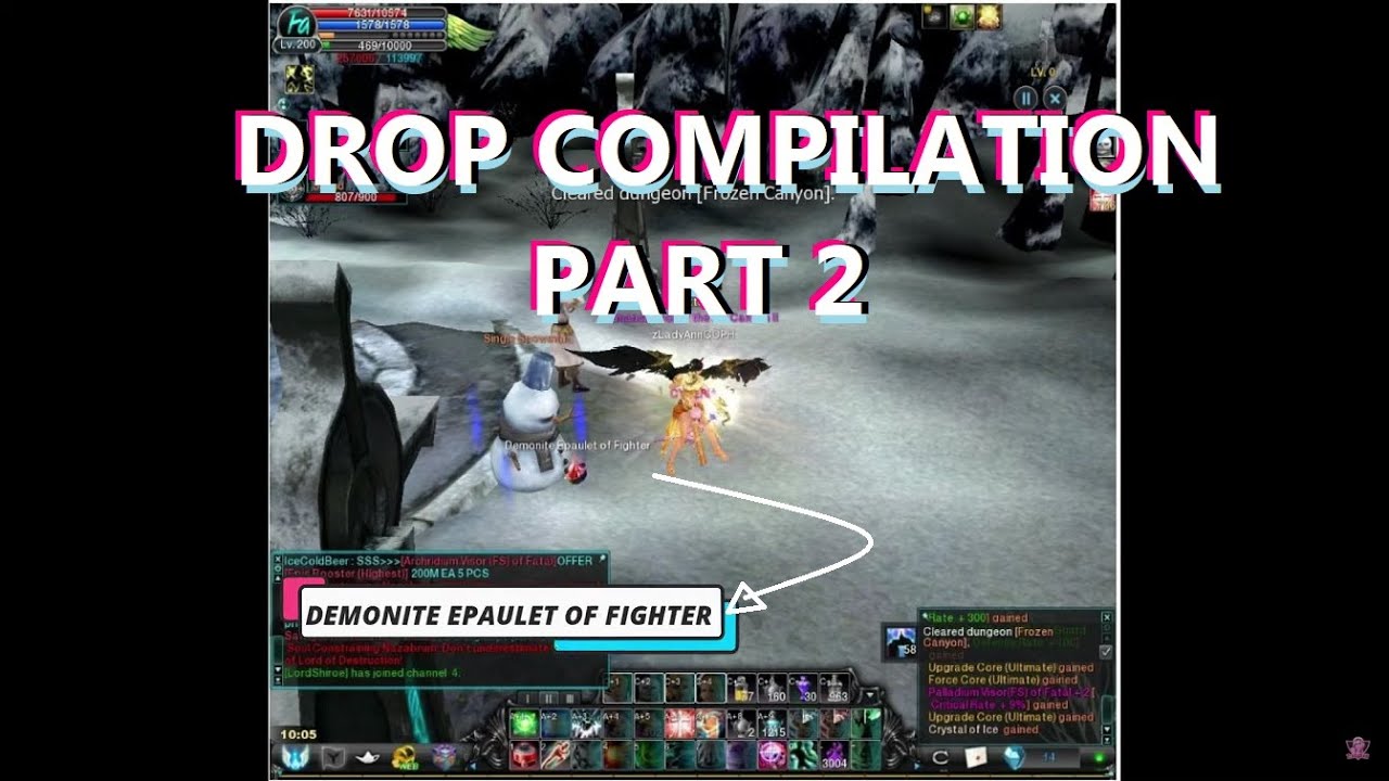 CABAL ONLINE PH ~ DROP COMPILATION PART 2 ~ RARE