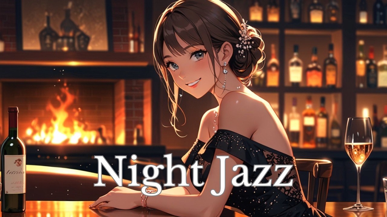 Night jazz  -炎に寄り添う、贅沢な旋律 / relaxing music for studying[Beats Mix /Chill & Relax Music]