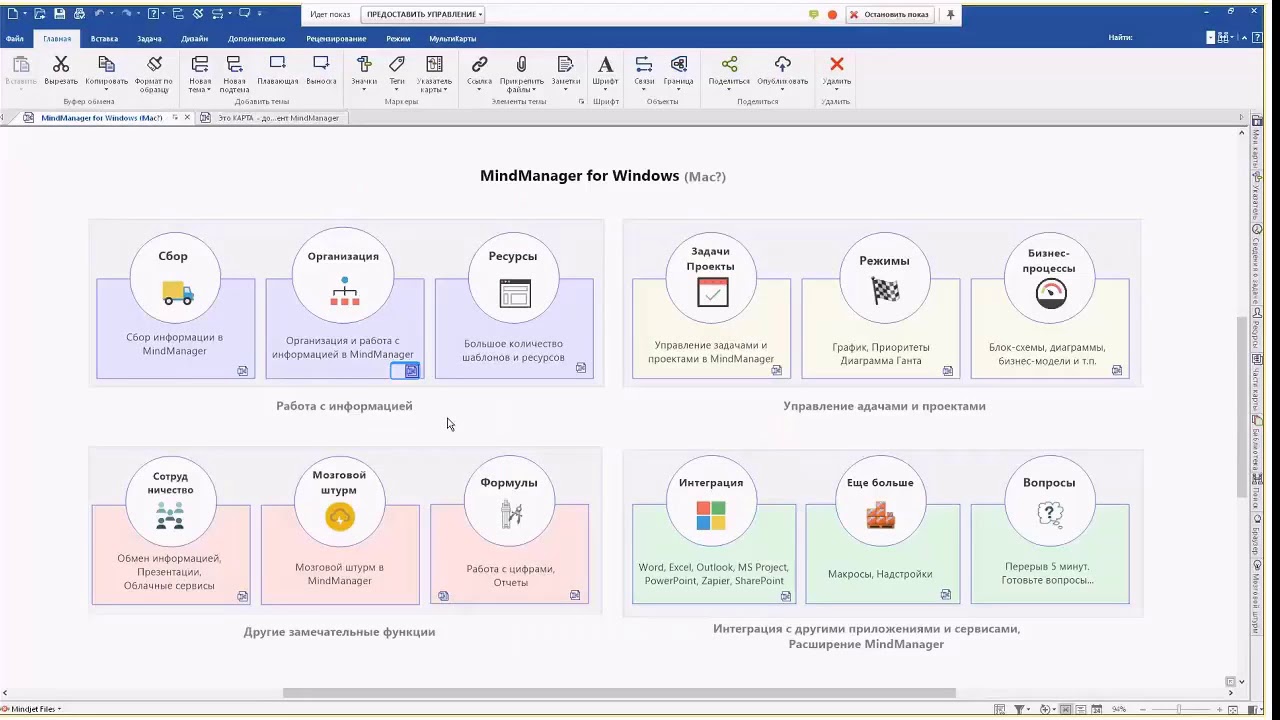 Презентация MindManager