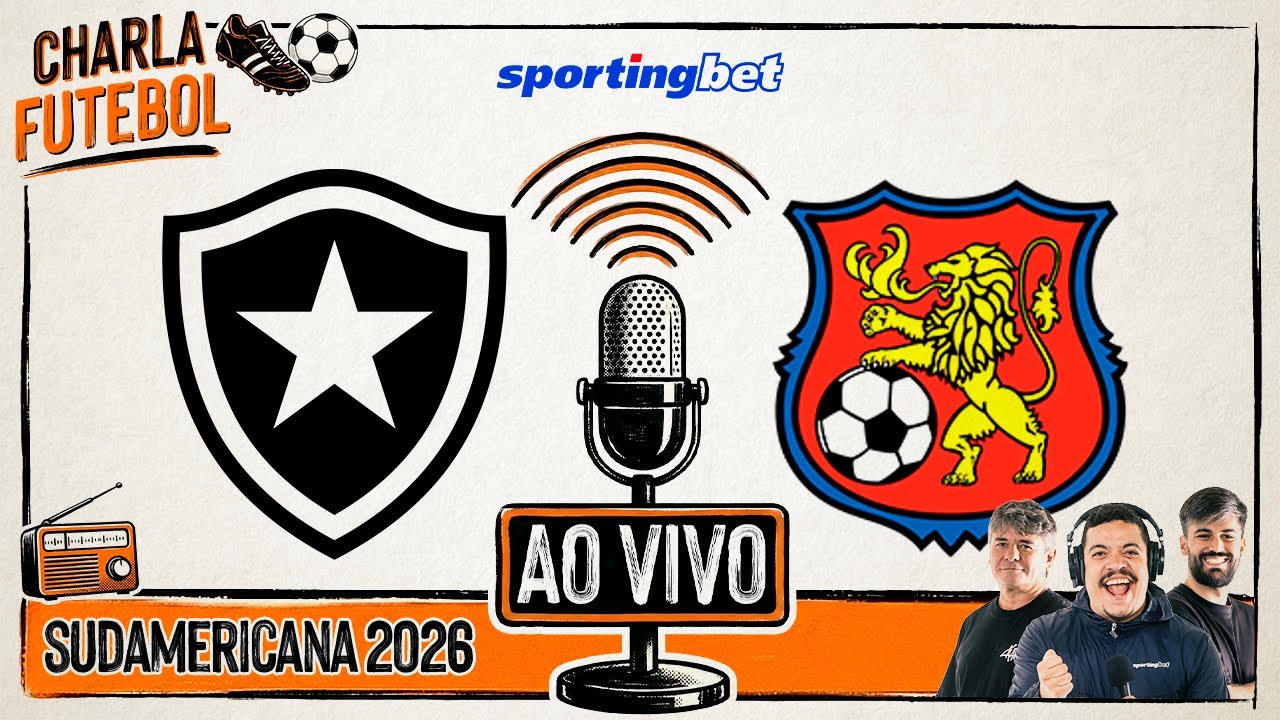 BOTAFOGO x CARACAS | Narra&ccedil;&atilde;o Bruno Cantarelli | Copa Sul-americana | Charla Futebol Sportingbet