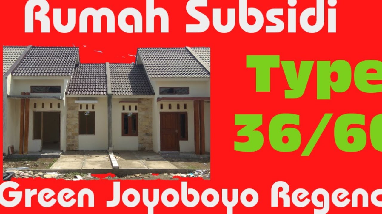 Green Joyoboyo Regency Kediri - Rumah Subsidi Kediri