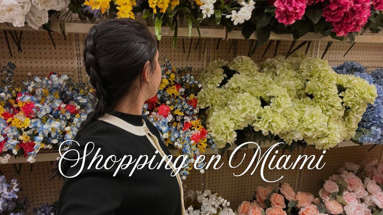 En Vivo: Shopping en Miami 🛍️ Decoración de hogar en Hobby Lobby y mucho más 🩷