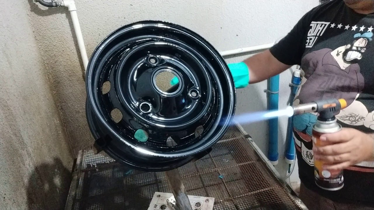 Metalizando Roda - Passo a Passo