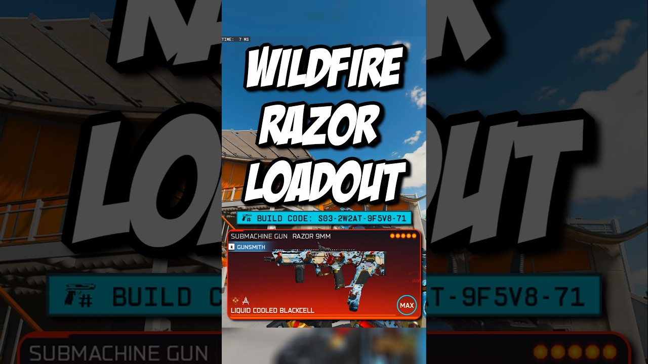Комплект для переделки пистолета-пулемета WILDFIRE *RAZOR 9MM*! #BO7 #WARZONE #LOADOUT #CONVERSIO...