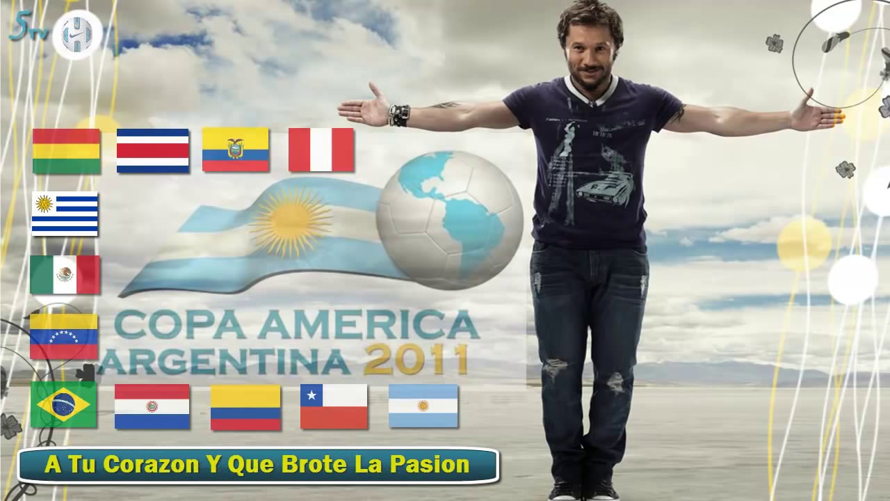 Creo en América - Diego Torres / Canción Oficial de la Copa América (Letra)
