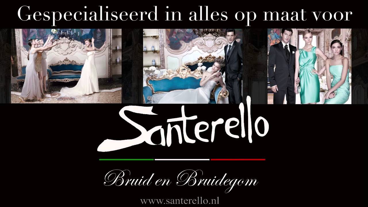Santerello 4 etages Trouwmode voor Bruid en Bruidegom,Bruidskinderen,Bruidsmoeders/vaders,Daggasten.