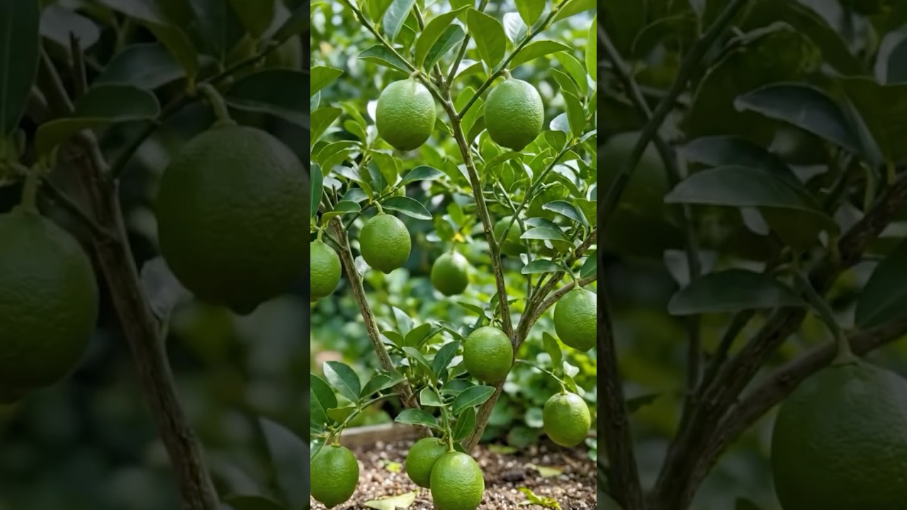 🍋Настоящий секрет очень быстрого выращивания лимонных деревьев🌱