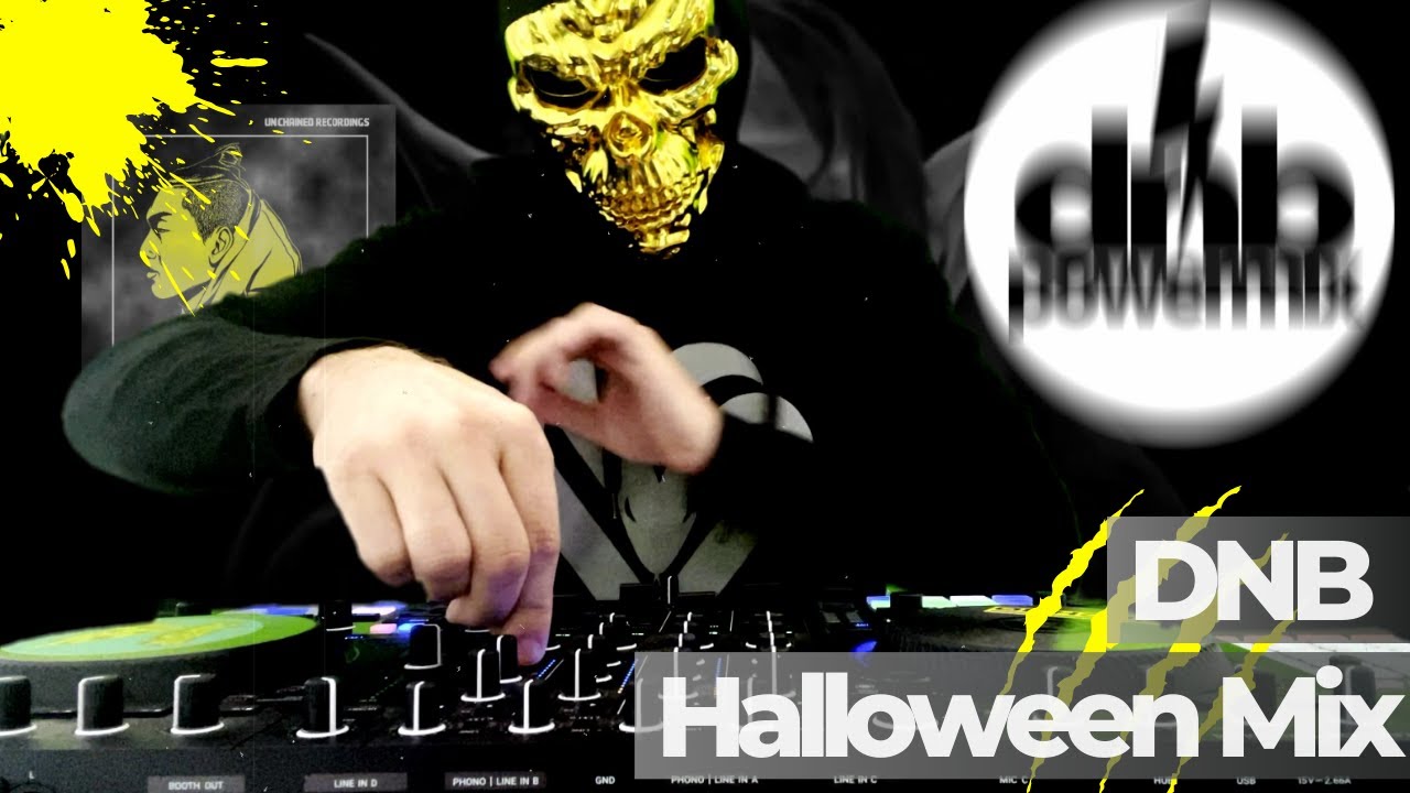 🦇 DRUM & BASS BANGERS: 🎃 Halloween 2024 | LIVE MIX | 🧟 A.M.C, Burr Oak, Phibes, Gydra | 👻 DNB