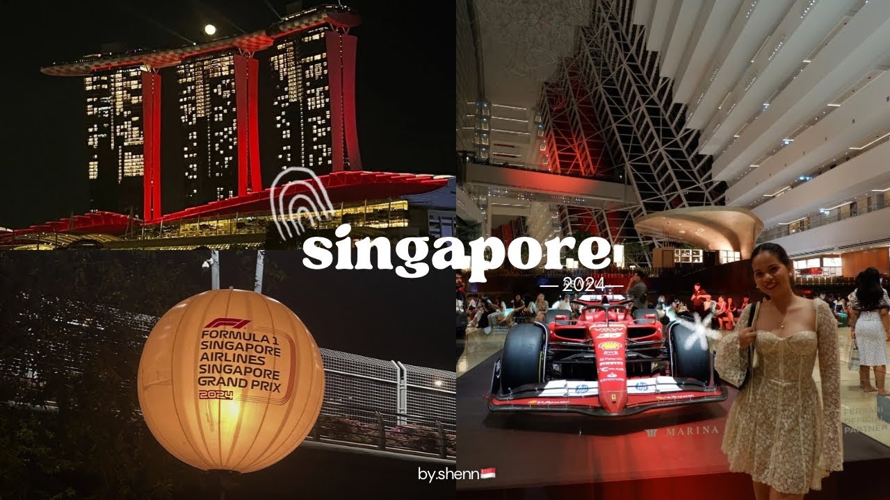 Chasing speed in Singapore: formula one weekend & exploring the city | Singapore GP 2024🇸🇬🏎️
