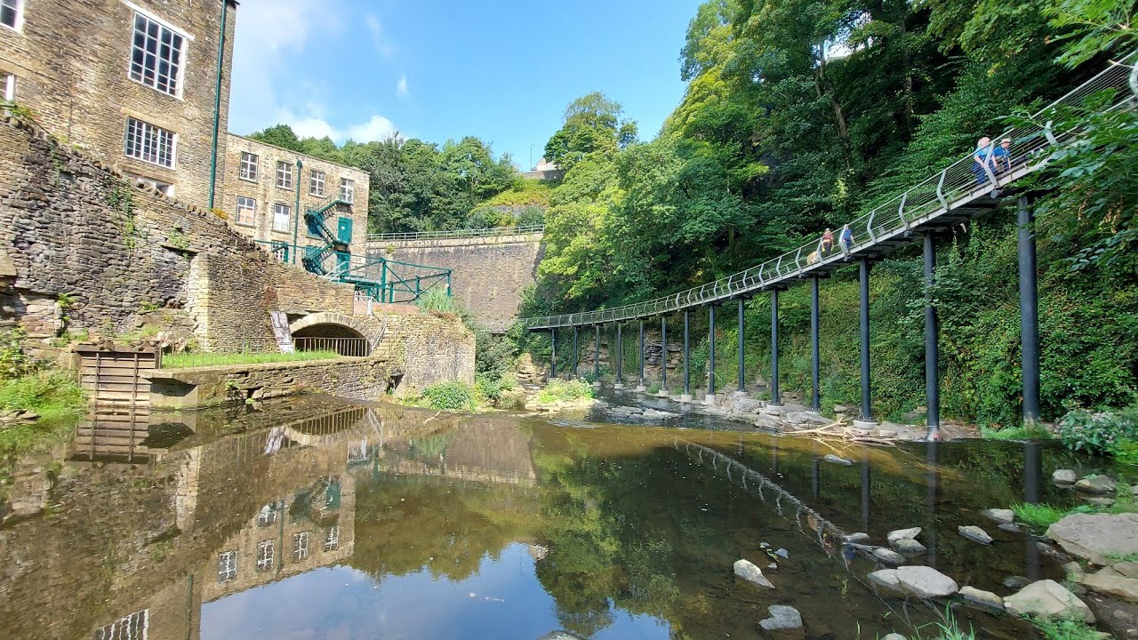 A Walk Through New Mills Millenium Walkway