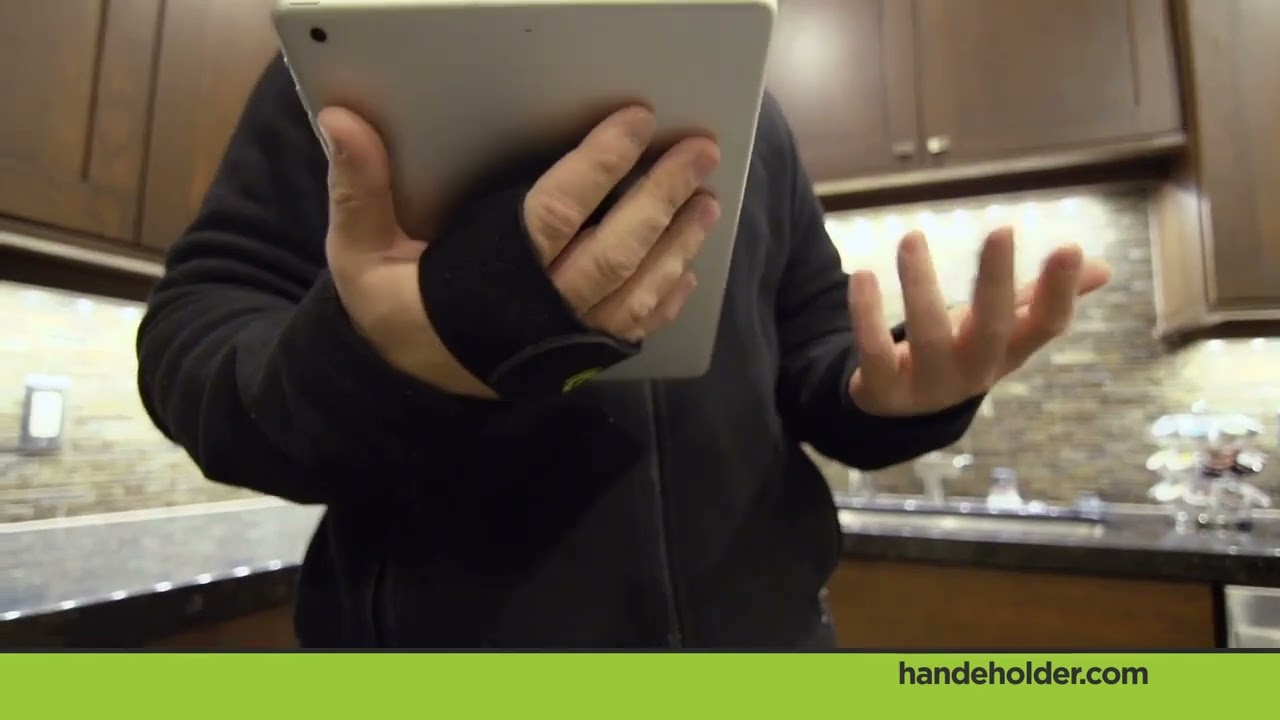 The Universal Tablet Holder - The Handeholder !