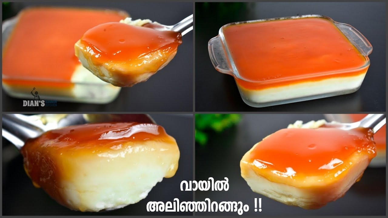 ഐസ് ക്രീം രുചിയുള്ളൊരു പുഡ്ഡിംഗ്, പാലും പഞ്ചസാരയും കൊണ്ട് 👌 || No Gelatine / Chinagrass  💯