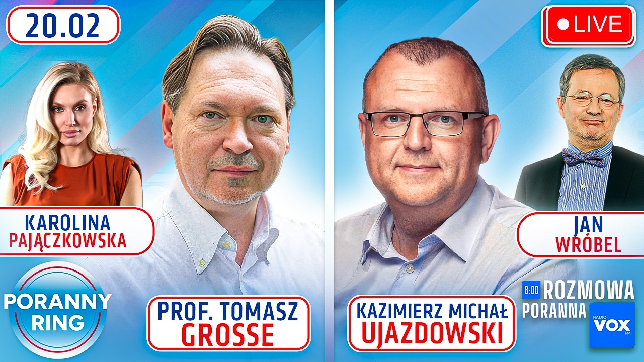 🔴 PORANNY RING 7:30 - TOMASZ GROSSE, KAZIMIERZ MICHAŁ UJAZDOWSKI