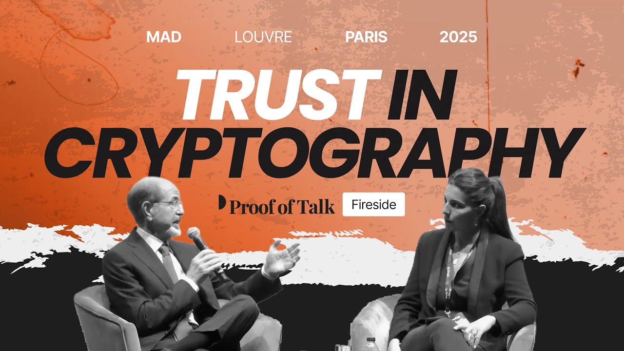 Fireside - Trust in Cryptography with Silvio Micali (Algorand) | Proof of Talk