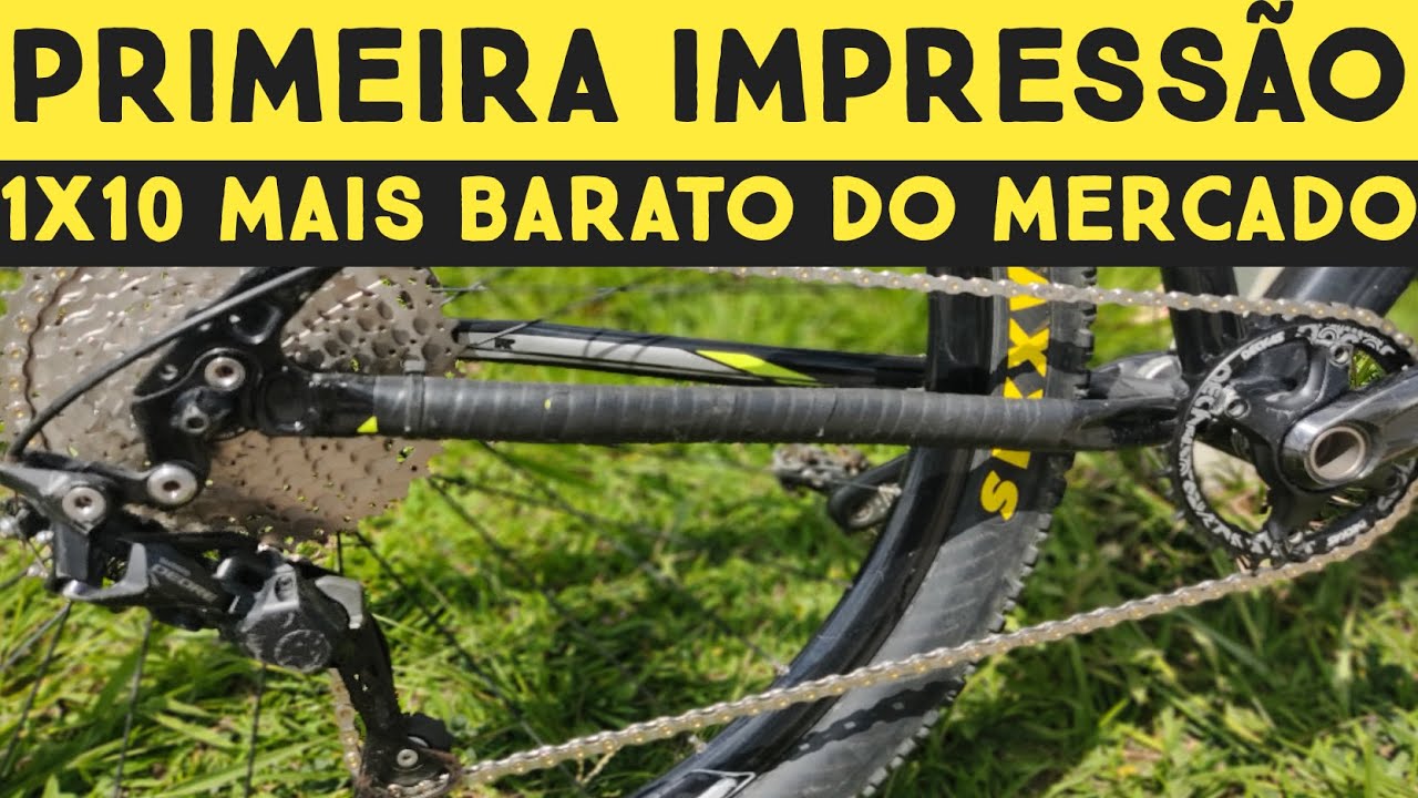 PRIMEIRA IMPRESSÃO KIT 1X10 MAIS BARATO DO MERCADO K7 GTA 10V/11-42T COROA DEKAS 34T CORRETE TEC 10V