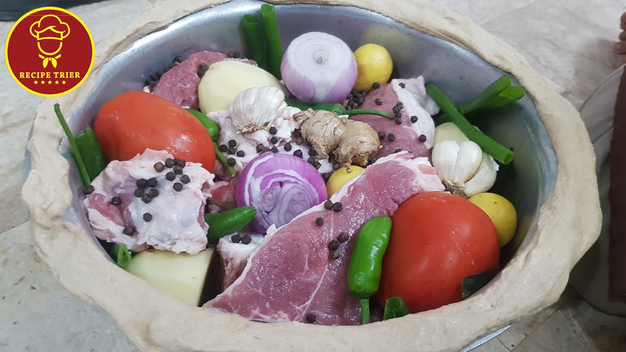 Dam Pukht in Tandoor, Beef In Tandoor (English Subs)