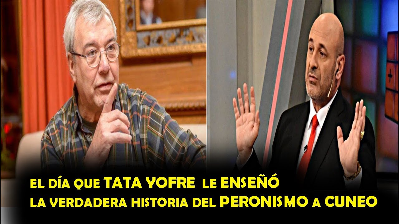 Tata Yofre le ENSEÑA la Historia REAL de Montoneros y Peron a Cuneo