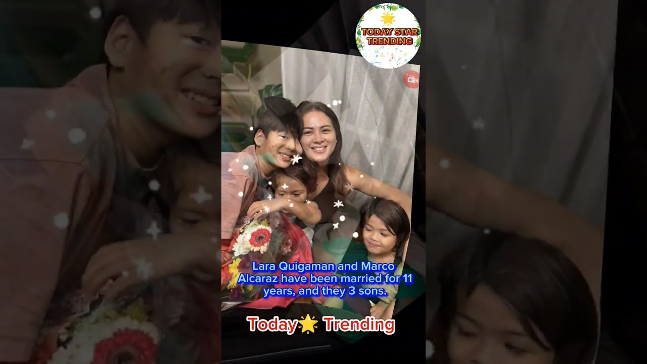 Sweet Couple Lara Quigaman And Marco Alcaraz Happy Family 
