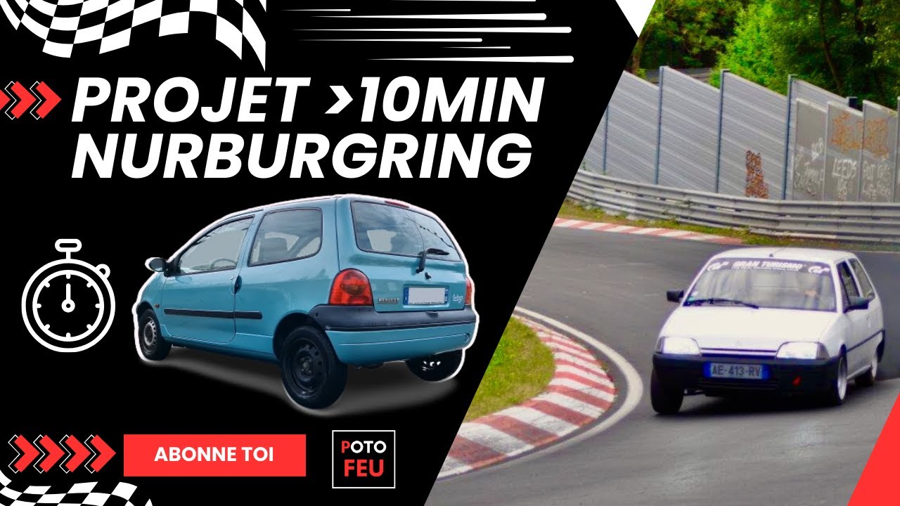Projet Nürburgring avec une Twingo 1 60cv
