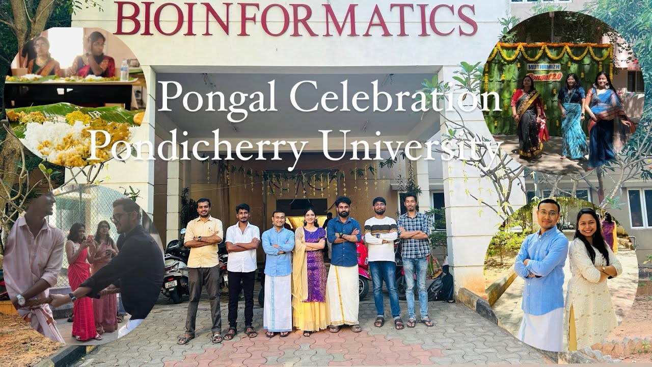 Pongal Celebration 🎉 || Pondicherry University Department of Bioinformatics 🥰 